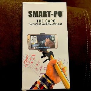 🎸NIB Smart-Po “The Capo” Smartphone Holder